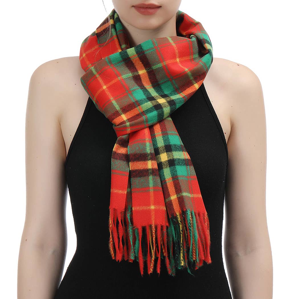 Soft beige Cashmere Feel scarf by Fashion City featuring a cozy, lightweight design perfect for stylish winter accessories.