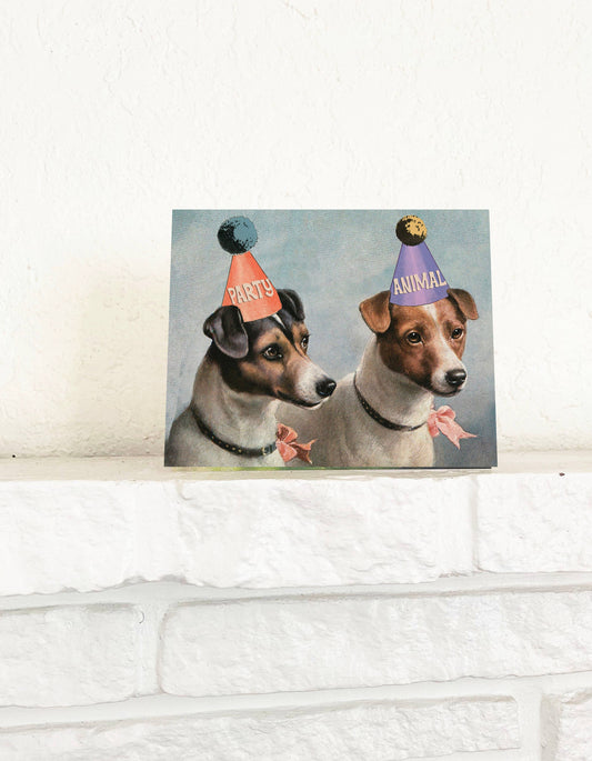 Party Animal Dogs Card