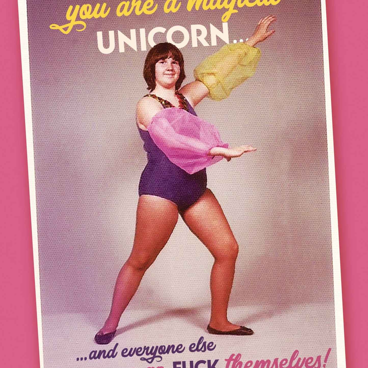 MAGICAL UNICORN everyday card every occasion