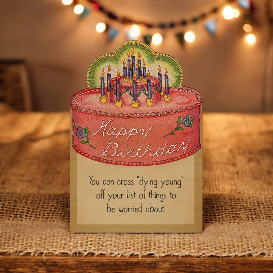 Sarcastic Happy Birthday Card