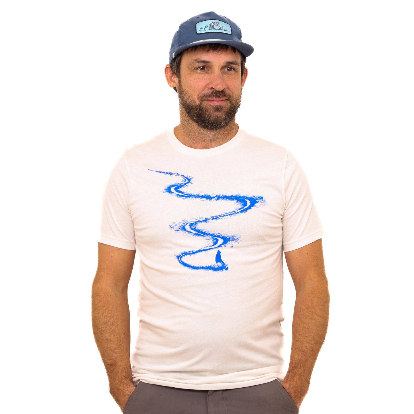 Slow Loris First Run T-Shirt featuring a comfortable cotton fabric and a classic fit, displayed on a plain background.