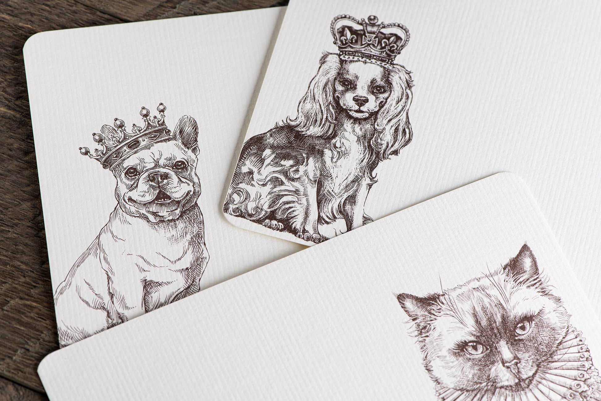 Royal Dachshund Long Pad notepad by Alexa Pulitzer featuring a detailed illustration of a regal dachshund on a long, decorative paper pad.