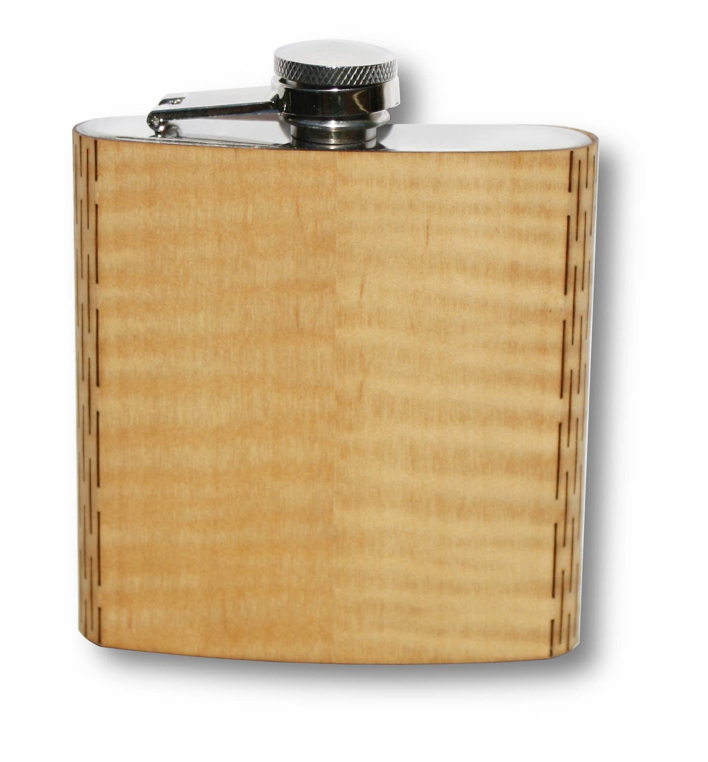 Wooden Hip Flask - Black Walnut