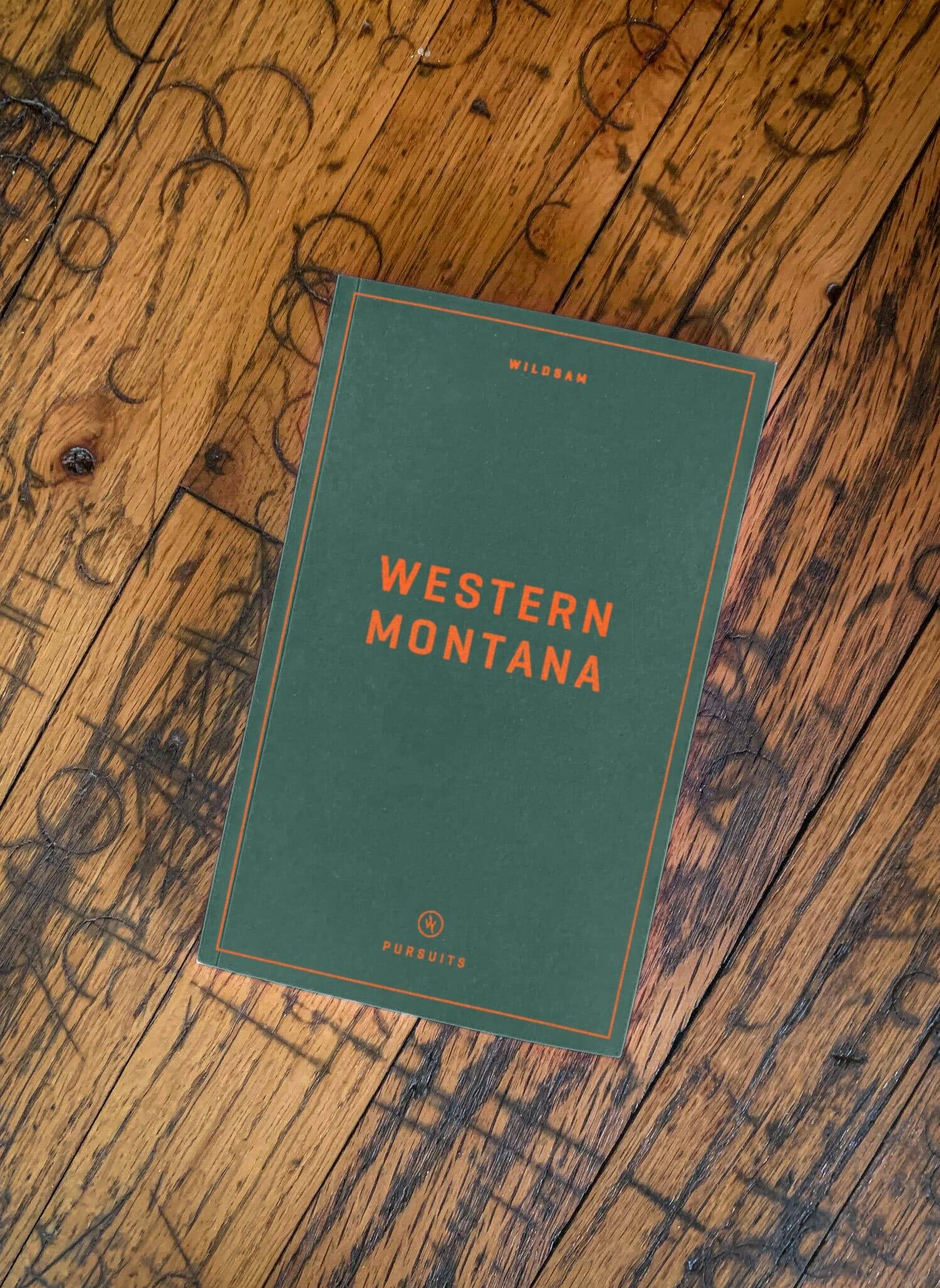Western Montana Field Guide book by Wildsam Field Guides showing detailed cover with scenic Montana landscape illustration.