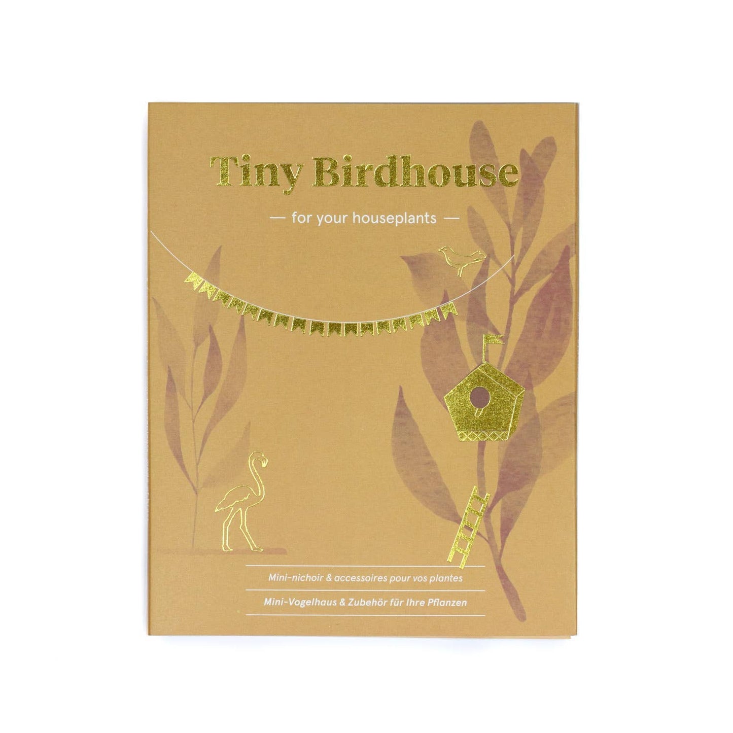 Small Birdhouse plant decor gift by Botanopia USA, featuring a tiny birdhouse suitable for plant display or gift-giving.
