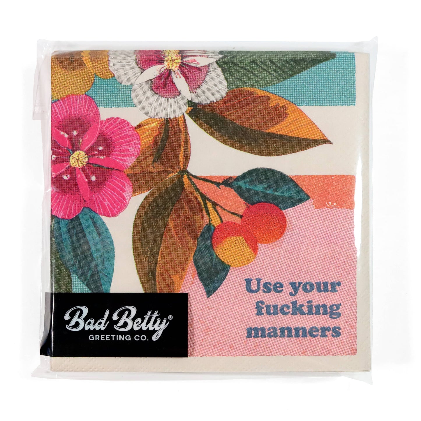 Use Your Fucking Manners - Napkins