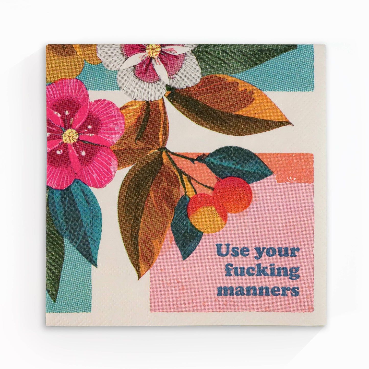 Use Your Fucking Manners - Napkins