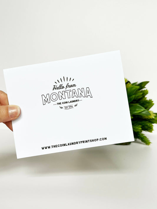 My Therapist Says Hello - Funny Vintage Style Greeting Card