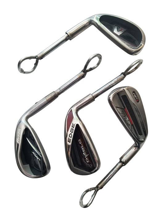 Vintage Golf Gifts bottle opener crafted from a vintage golf iron club, ideal for barware and drinking accessories.