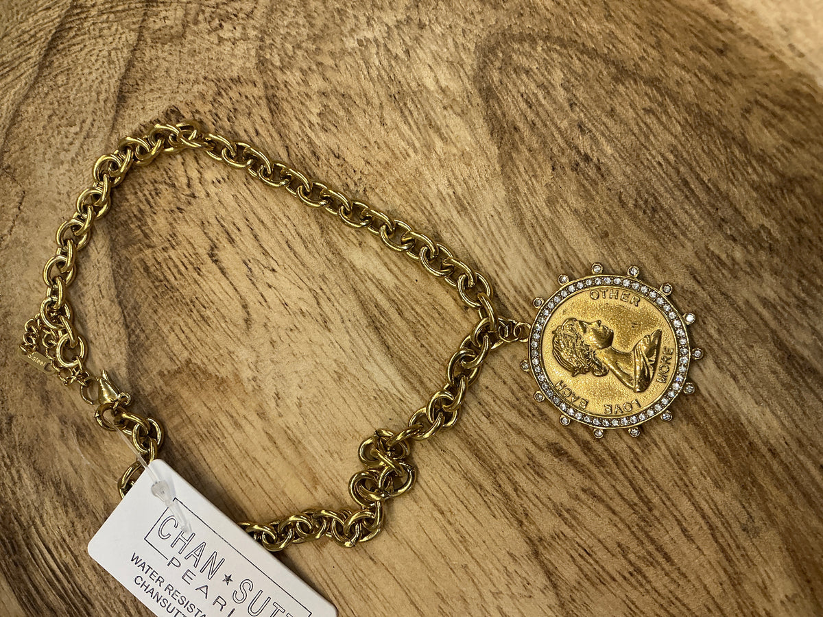 SMALL COIN NECKLACE