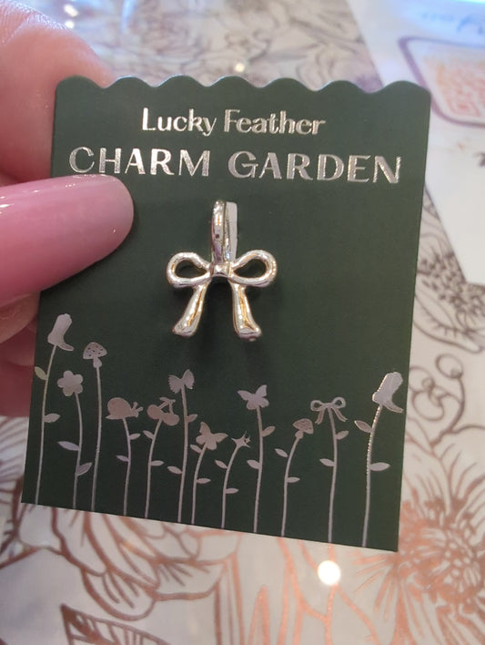 Charm Garden -  Bow Silver
