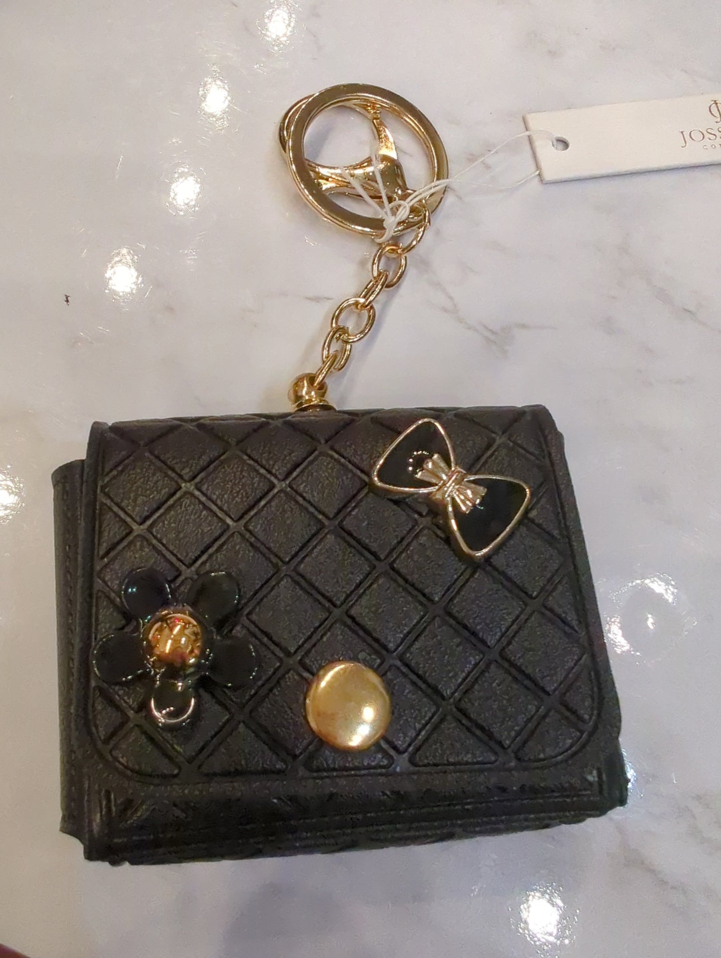 Designer Bag Charm Keychain