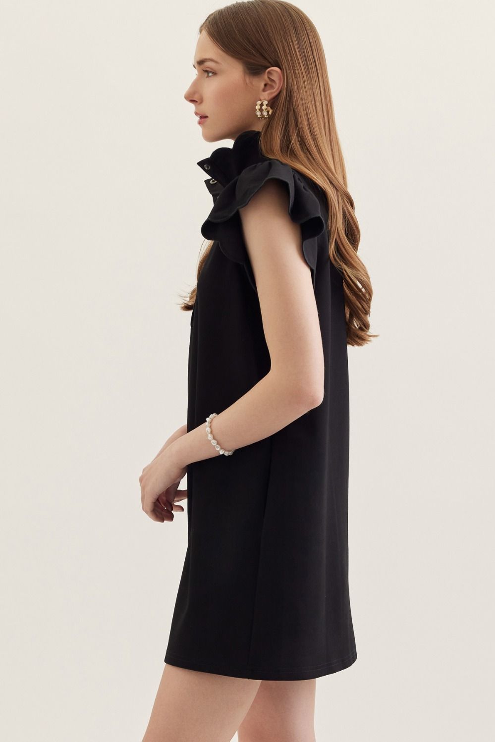 Princess & Buck Fern Gully Dress featuring scalloped details, lightweight fabric, and a flowy silhouette for a stylish look.
